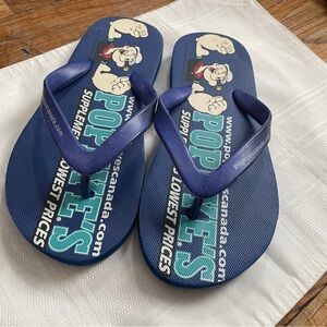 Popeyes flip flops